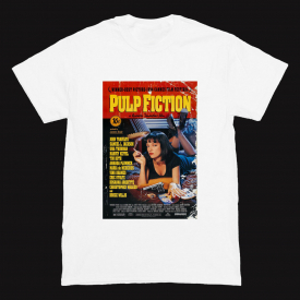 Pulp Fiction Poster  T-SHIRTS, Classic Fit, Unisex Shirt Pulp Fiction Movie