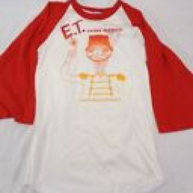 RARE VTG 1982 E.T. FESTIVAL PROMO T-SHIRT WHITE RED MENS SIZE MEDIUM BOOTLEG