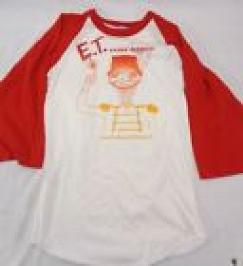 RARE VTG 1982 E.T. FESTIVAL PROMO T-SHIRT WHITE RED MENS SIZE MEDIUM BOOTLEG