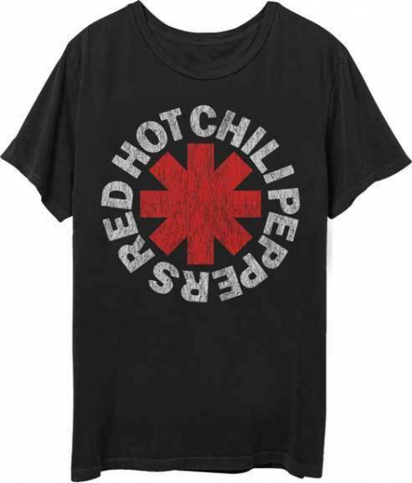 Red Hot Chili Peppers Classic Asterisk Logo Alternative Rock T Shirt ...