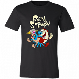 Ren and Stimpy, Cartoon, Retro, Funny, Cute, G200 Gildan Ultra Cotton T-Shirt