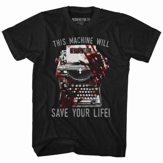 Resident Evil Save! Black T-Shirt