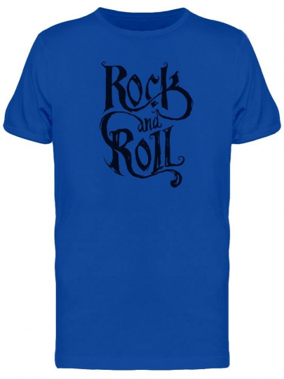 Rock And Roll Ink Style Men's Tee -Image by Shutterstock