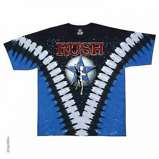 Rush Starman V Five 5 Progressive Synthrock New Wave Music T Tee Shirt S-2Xl