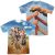 SANDLOT MOVIE POSTER 2-Sided Sublimated All Over Print Poly T-Shirt