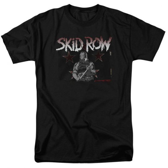 SKID ROW UNITE WORLD REBEL Licensed Adult Men's Graphic Band Tee Shirt SM-3XL