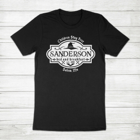 Sanderson Bed and Breakfast Halloween Hocus Pocus Spooky Witch Scary Tee T-Shirt