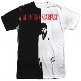 Scarface Classic Movie Poster World is Yours 1-Sided Big Print Poly Shirt S-3XL