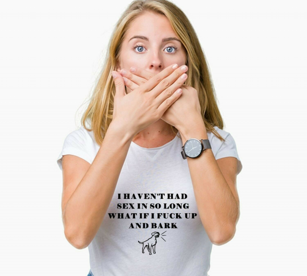 Sex In So Long What If I Bark Funny Adult Shirt For Women Men Tank S M L XL 2XL