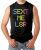 Sext Me L8R – Flirty Funny Hilarious Neon Men’s SLEEVELESS T-shirt