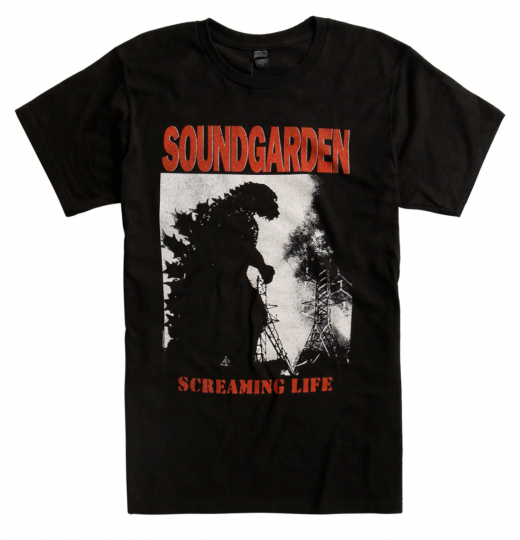 Soundgarden SCREAMING LIFE CHRIS CORNELL T-Shirt NWT Licensed & Official