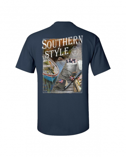 Southern Style Dock Adult Unisex Short Sleeve T-Shirt