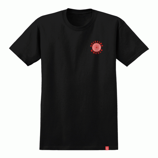 Spitfire Skateboard Wheels Shirt OG Classic Fill Black/Red