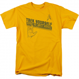 Star Trek Trek Yourself Licensed Adult T Shirt