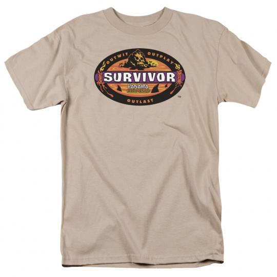 Survivor TV Show PANAMA Logo Licensed Adult T-Shirt All Sizes