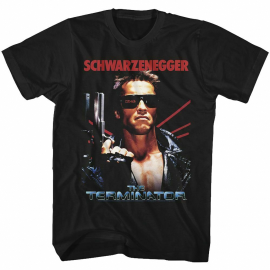 Terminator The Name Black Adult T-Shirt