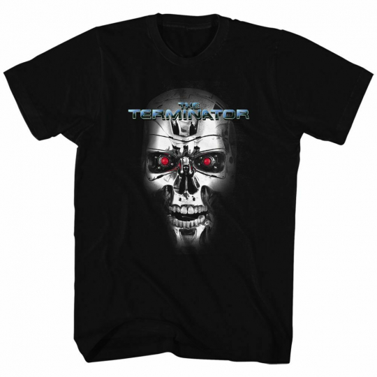Terminator The Terminator Black Adult T-Shirt