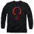 The Blacklist TV Show RED SILHOUETTE Adult Long Sleeve T-Shirt S-3XL