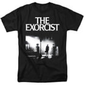 The Exorcist Movie Poster 1973 Horror Officially Licensed Adult T-Shirt