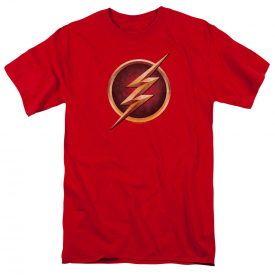 The Flash TV Show CHEST LOGO Licensed Adult T-Shirt All Sizes