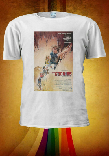 The Goonies Poster 80s Action Men Women Unisex TShirt Vest Baseball Hoodie 2832