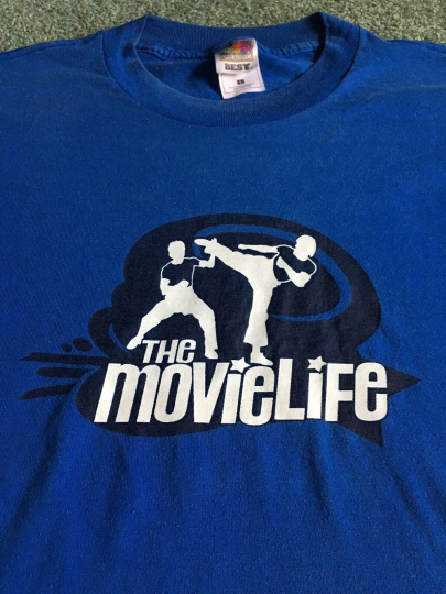 The Movielife Vintage Early ‘00s Band T-Shirt Emo Punk Saves The Day SIZE Large