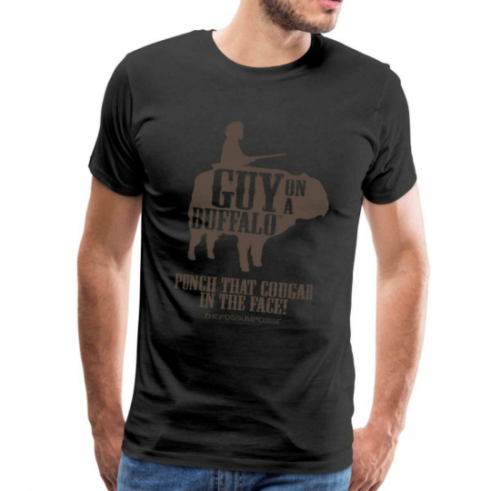 The Possum Posse Buffalo Guy Men's Premium T-Shirt