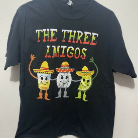 The Three Amigos Shirt Tequila USED Large
