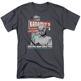 The Twilight Zone t-shirt Kanamit’s drive in retro 60’s graphic tee CBS1562
