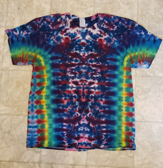 Tie dye t-shirt Lg -  Tubers Tie Dyes - Grateful Dead - 100% cotton- hand made