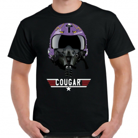 Top Gun Cougar Helmet T-Shirt