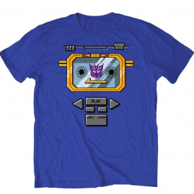 Transformers Decepticon Soundwave Costume Chest Licensed Adult T-Shirt