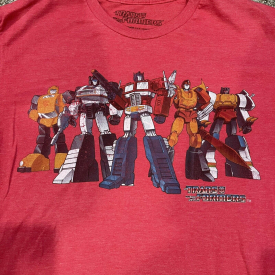 Transformers Mens Large T-Shirt – Autobot Decepticon Vintage Retro Classic