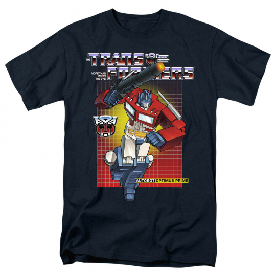Transformers Optimus Prime 80's Adult T-Shirt
