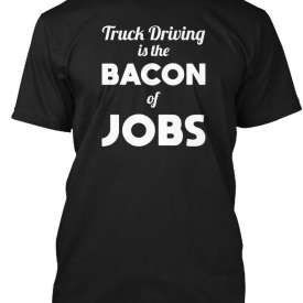 Truck Driver Gift Hanes Tagless Tee T-Shirt