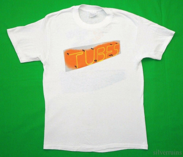 Tubes Vintage T Shirt 80's 1987 Tour Concert Rock Band Punk The Tubes
