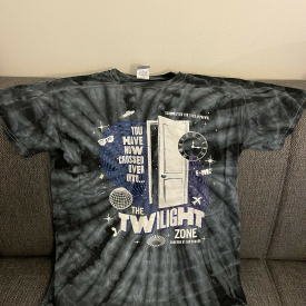 Twilight Zone Tie Dye T Shirt Size Medium Graveyard Goods Limited Edition