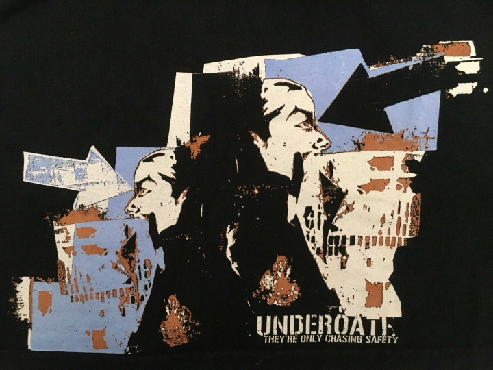 Underoath Band T Shirt Size M Vintage Punk Emo They’re Only Chasing Safety