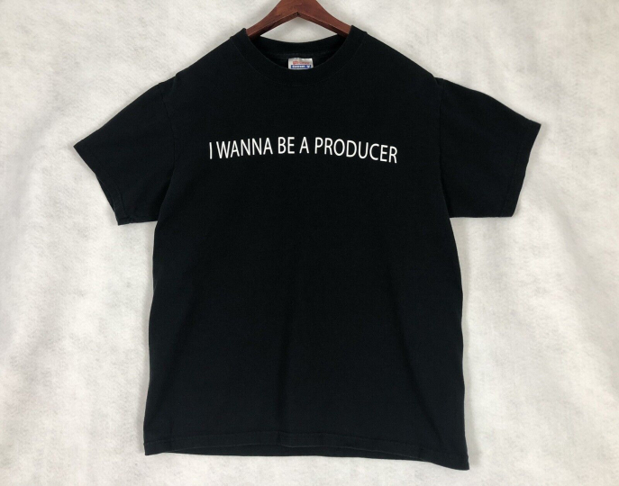 VTG The Producers  Mel Brooks  Musical I Wanna Be A Producer Shirt Size M