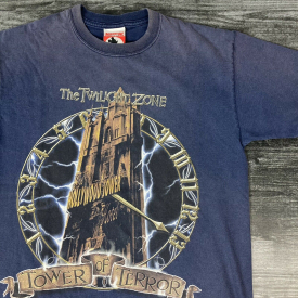 Vintage 1990s Twilight Zone Tower of Terror T-Shirt size Small Made in USA