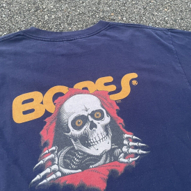 Vintage 1994 Bones Skateboard Powell Peralta Long Sleeve Shirt Blind Hook Ups