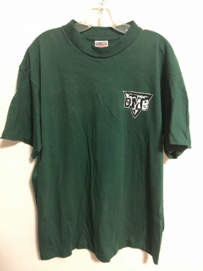Vintage 90s Dave Matthews Band Green T-Shirt DMB Tour Men’s XL
