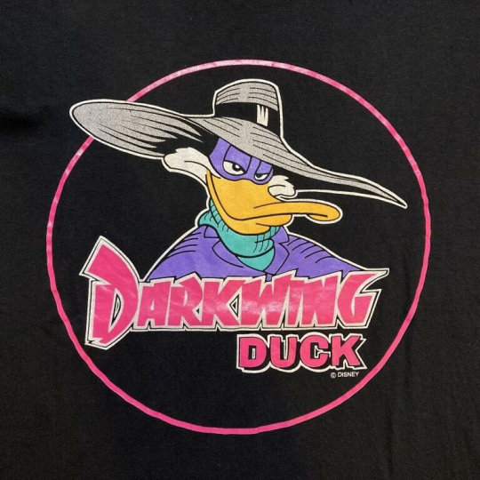 Vintage Darkwing Duck Disney Shirt 90s Ducktales Oneita