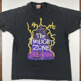 Vintage Disney twilight zone tower of terror shirt sz MEDIUM Check In Check Out