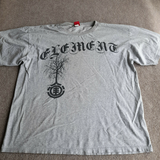 Vintage Element T-Shirt Adult Size XL Skateboarding Tee