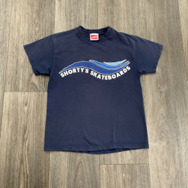 Vintage Shortys Skateboard Kids Graphic T Shirt Youth Size Medium