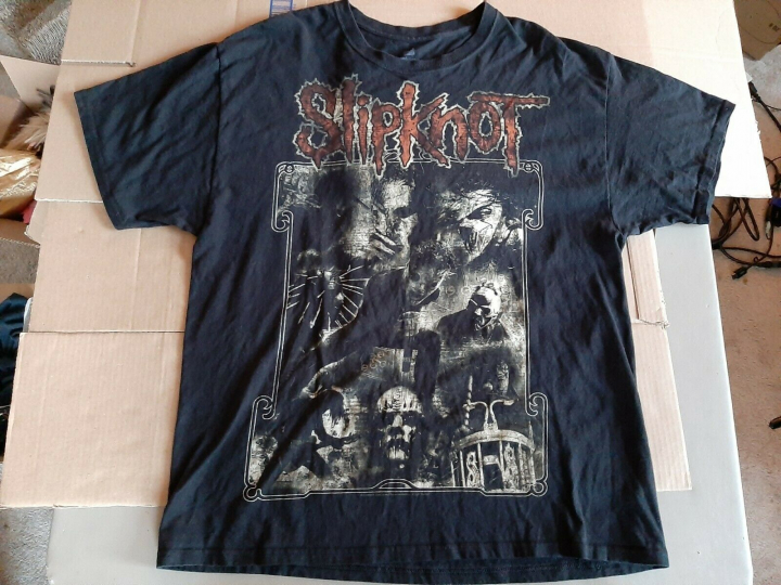 Vintage Slipknot T Shirt Men's Size XL Band Tour Shirt Ships same day as payment