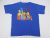 Vintage The Simpsons Tv Show Cartoon Blue Tshirt Size X-Small
