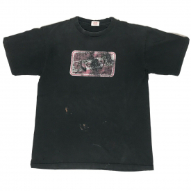 Vtg 1990s Shortys Skateboards Box Logo Tshirt Mens L Skater Promo Rap Tee Rare