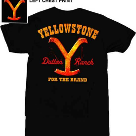 Yellowstone TV Show Dutton Ranch For the Brand Licensed T-Shirt